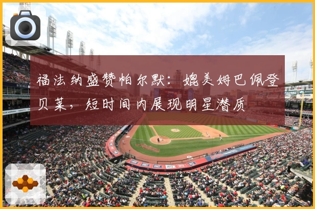 福法纳盛赞帕尔默：媲美姆巴佩登贝莱，短时间内展现明星潜质